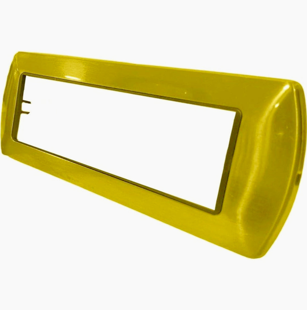 Placchetta Oro Lucido 3-7 Posti – Compatibile con Living International 503