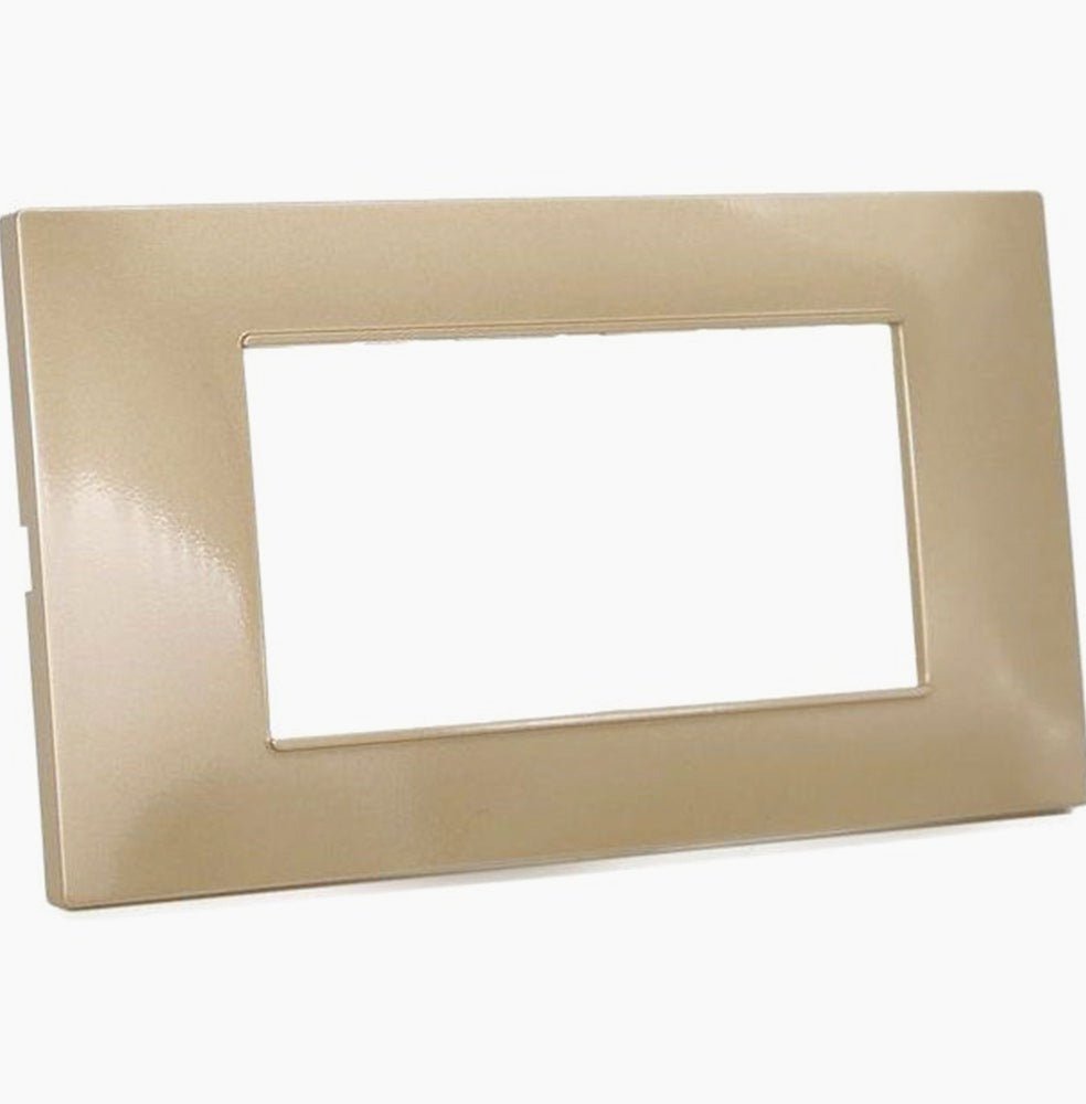 Cuscino divano oro satinato 3-4-7 posti, compatibile Vimar Plana