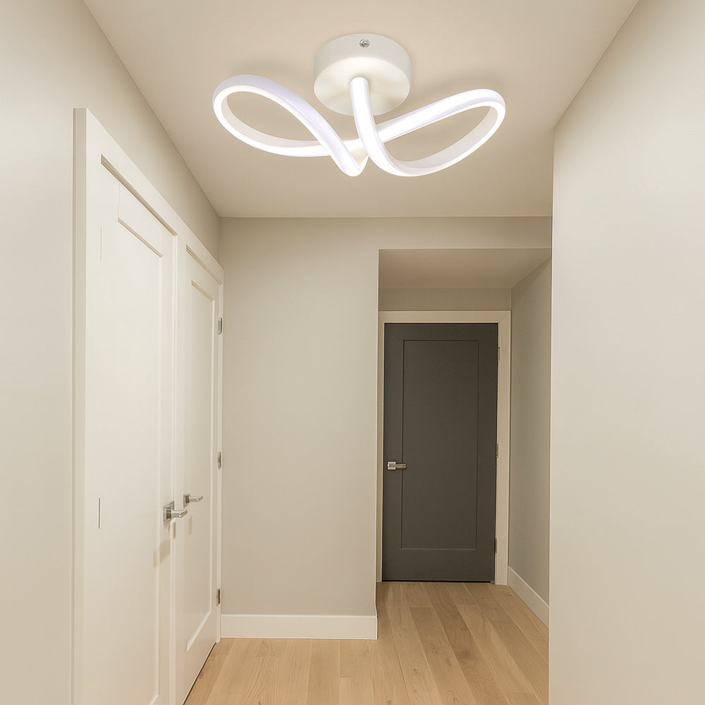 Applique a led 13W decorativo a forma di infinito con tecnologia CCT - ambraled