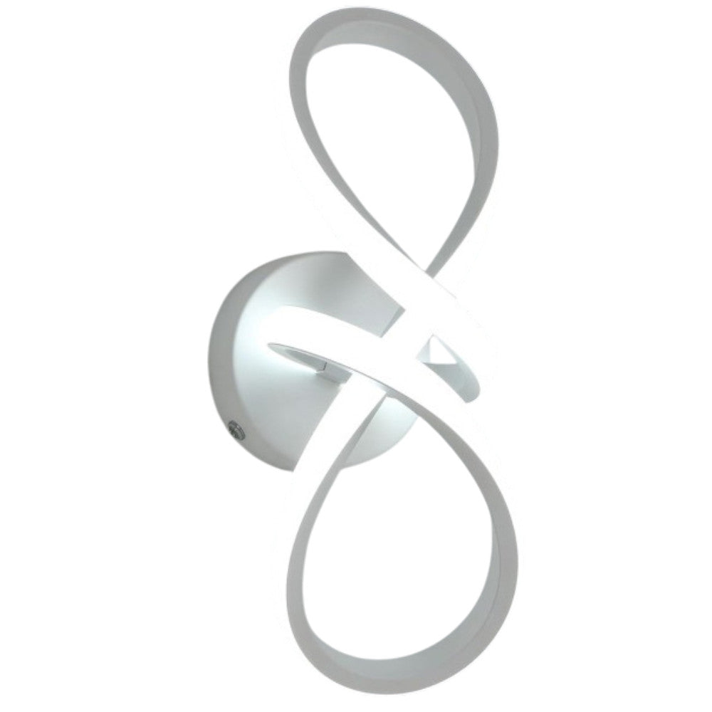 Applique a led 13W decorativo a forma di infinito con tecnologia CCT - ambraled