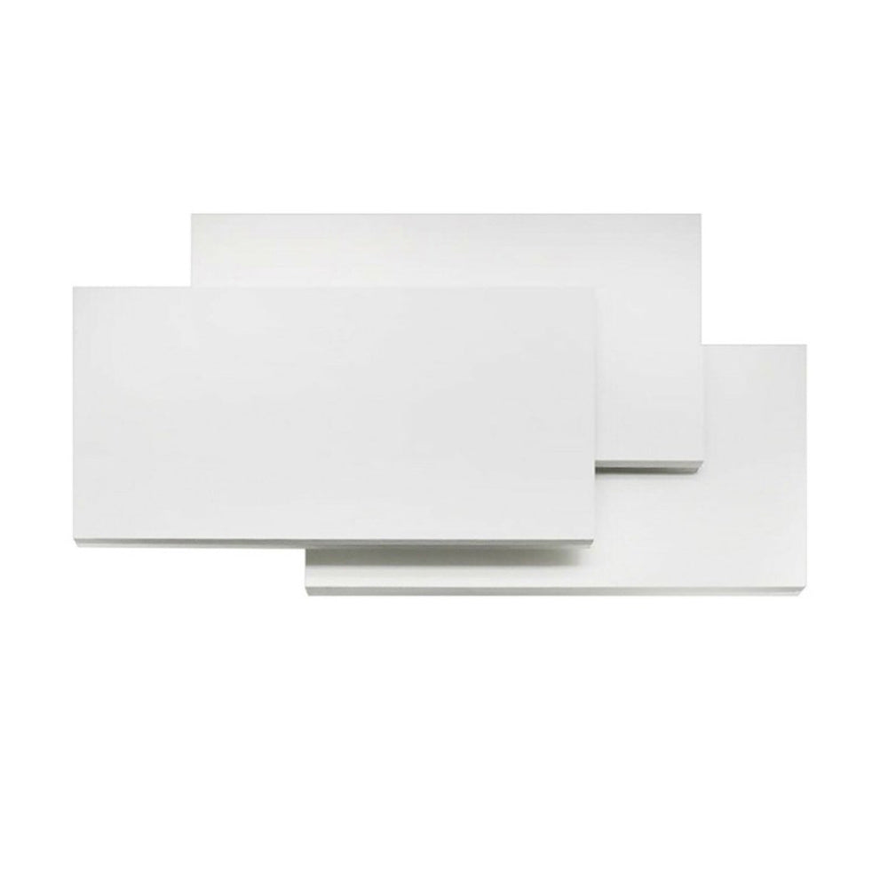 Applique a parete rettangolare 12W tecnologia CCT doppia istallazione - ambraled