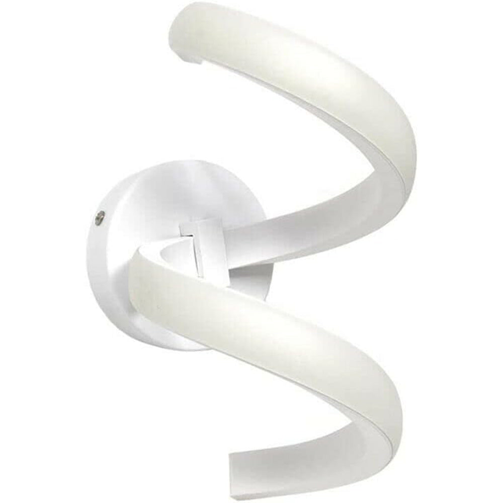 Applique a parete stilizzato 9 watt spirale tecnologia colorazione CCT - ambraled