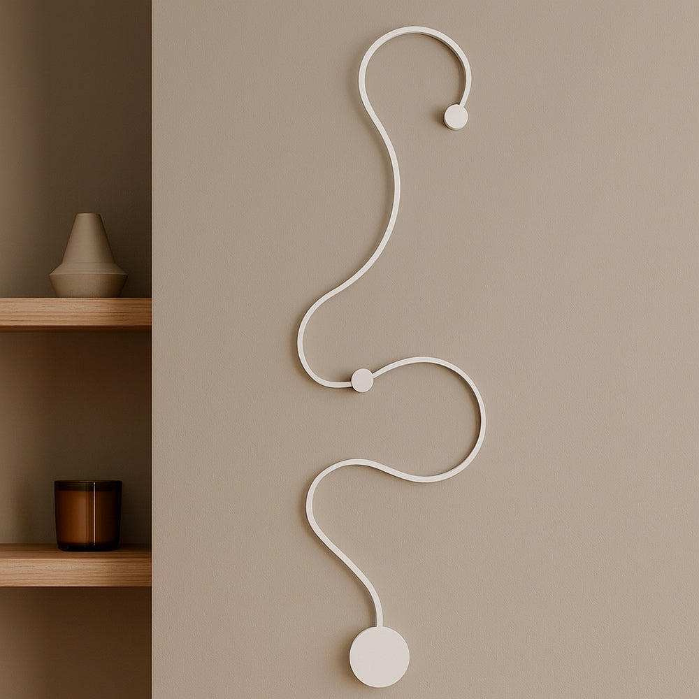 Applique a led 28W decorativo lampada curva con tecnologia CCT - ambraled