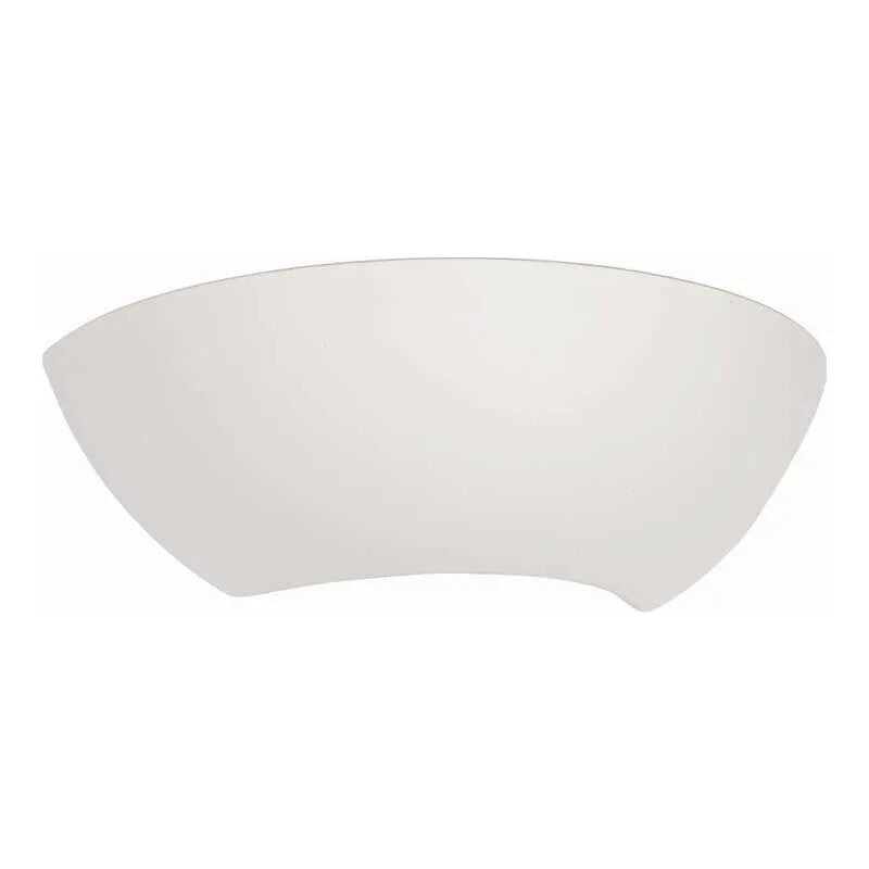 Applique in gesso con attacco R7S lampada da parete verniciabile - ambraled