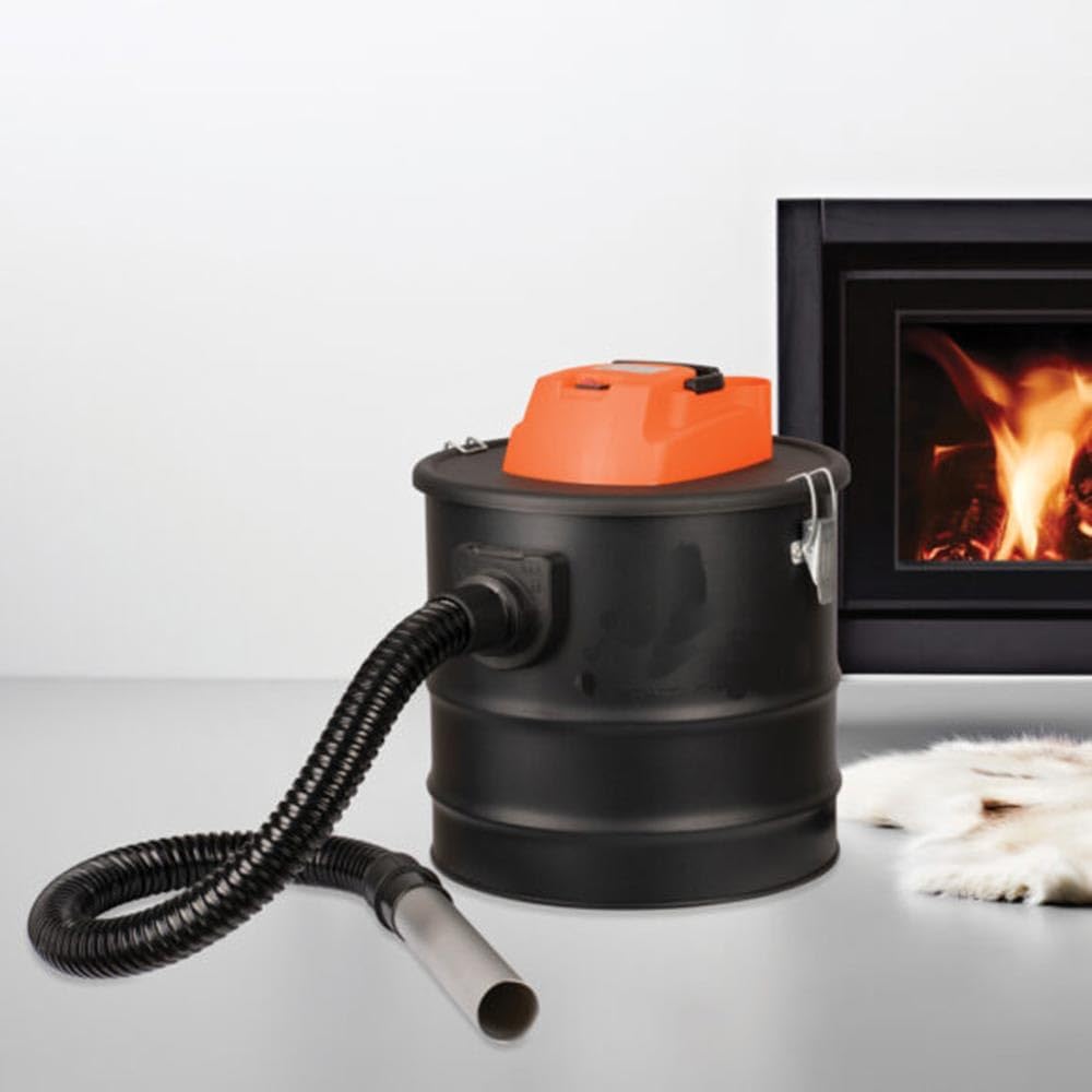 Aspiracenere elettrico 800 watt serbatoio bidone aspiratore 18 litri - ambraled