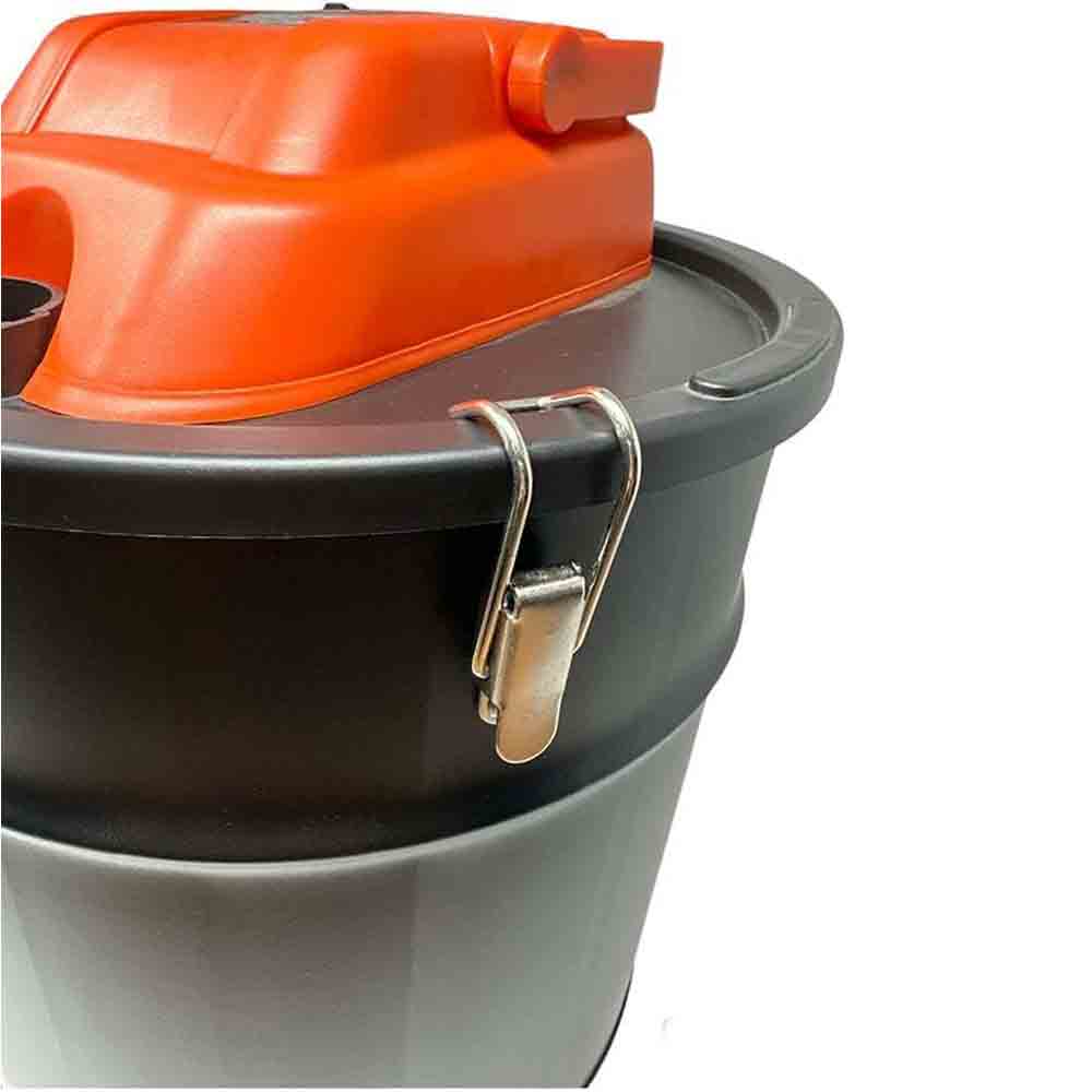 Aspiracenere elettrico 800 watt serbatoio bidone aspiratore 18 litri - ambraled