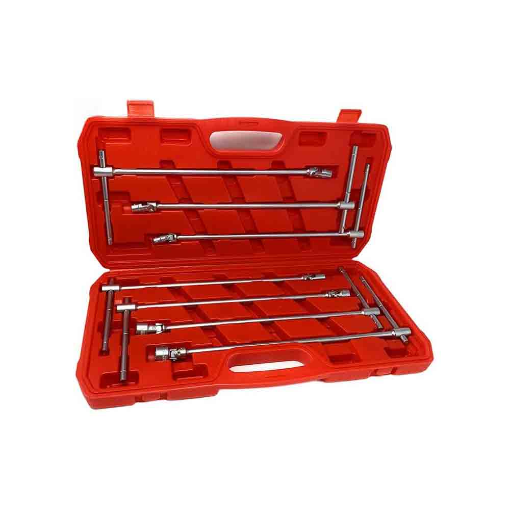 Chiavi a t doppio snodo chiave bussola snodate 8 10 12 13 14 17 19 mm - ambraled