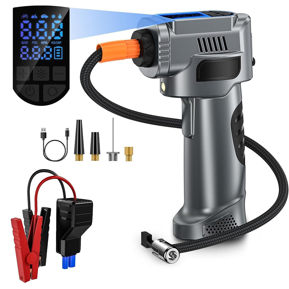 Attrezzo per auto 4in1 avviatore jump start compressore pawer bank - ambraled