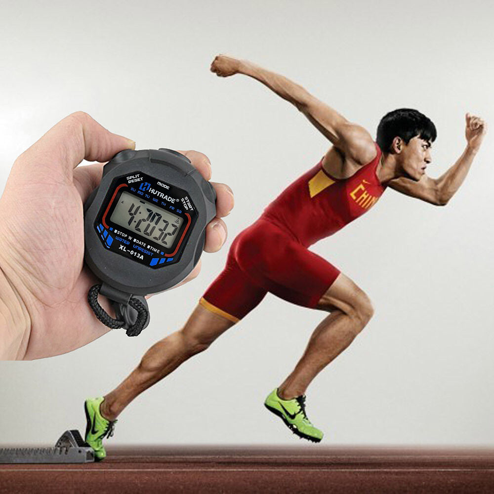 Cronometro elettronico digitale con display orologio e sveglia - ambraled