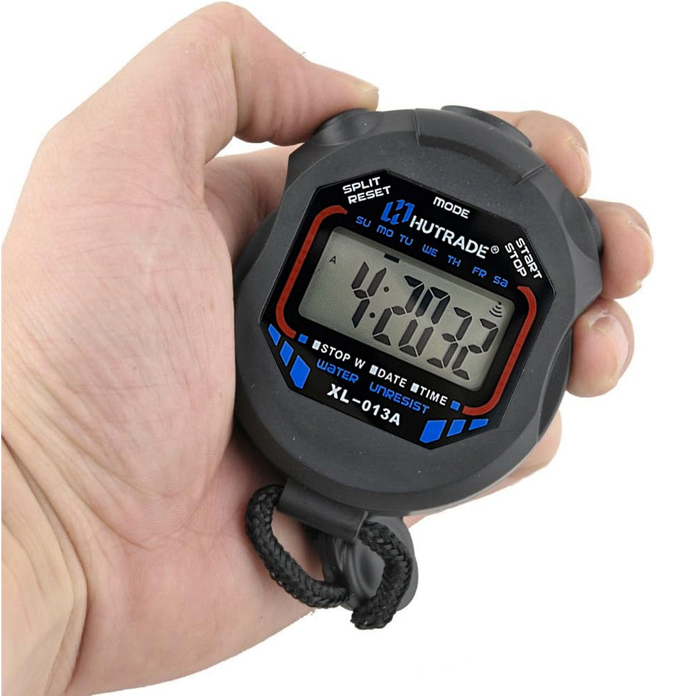Cronometro elettronico digitale con display orologio e sveglia - ambraled