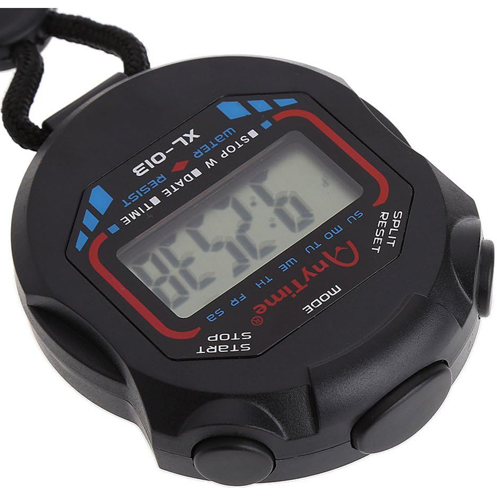 Cronometro elettronico digitale con display orologio e sveglia - ambraled