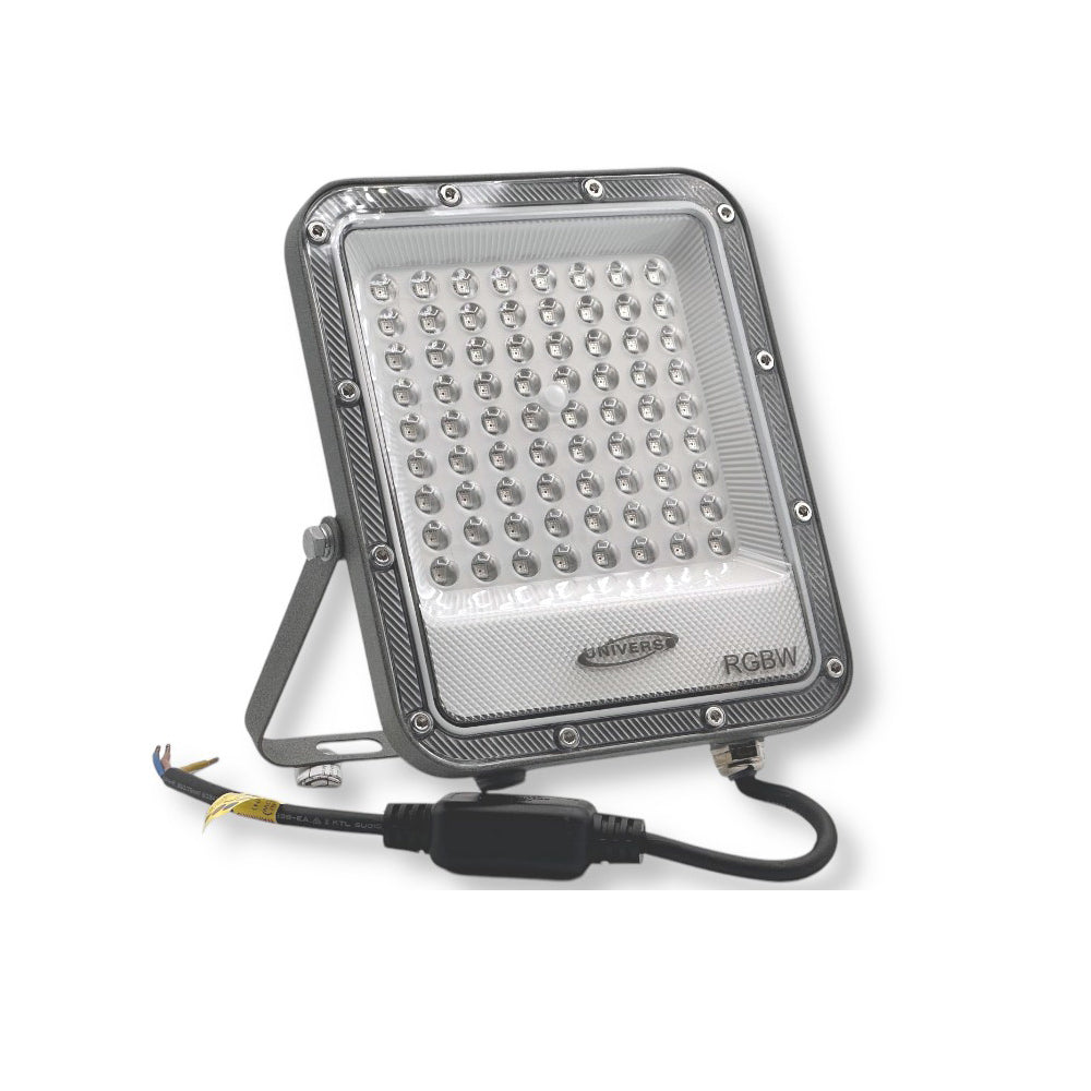 Faro led 25 watt RGB+White proiettore per esterno con telecomando IP65 - ambraled