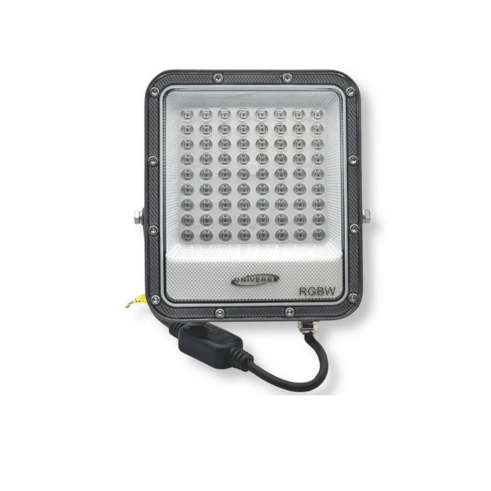 Faro led 25 watt RGB+White proiettore per esterno con telecomando IP65 - ambraled