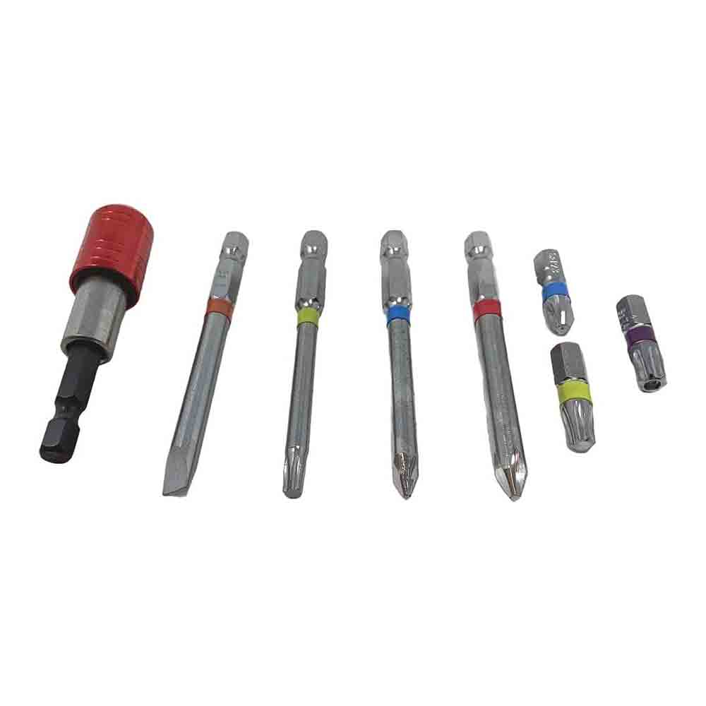 Inserti punte 56 pz per trapano cacciavite taglio croce torx esagonali - ambraled