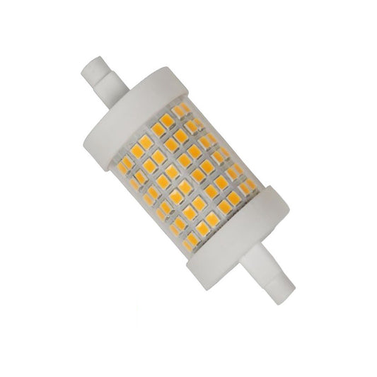 Lampadina led R7S 12 Watt 300° luce bianca calda naturale - ambraled