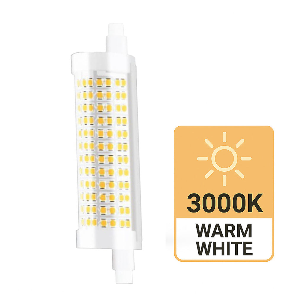 Lampadina led attacco R7S 19 Watt luce bianca calda naturale - ambraled