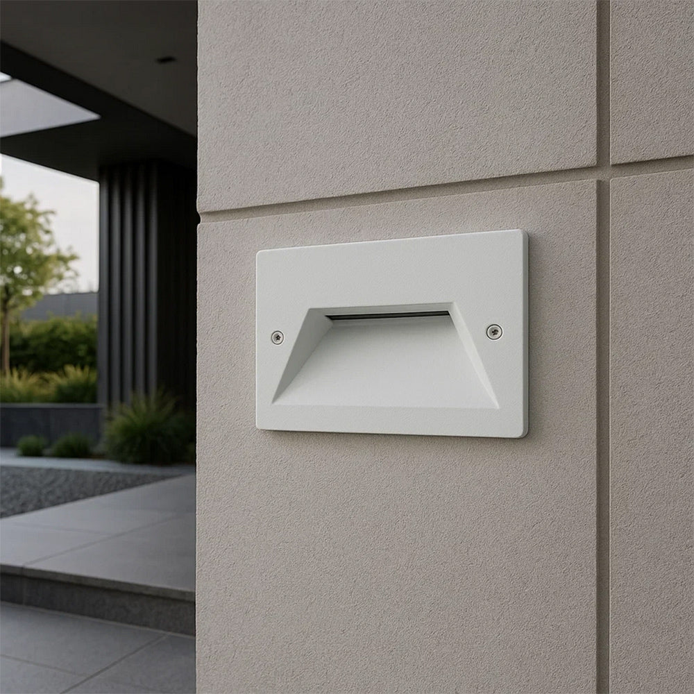 Faretto incasso per cassetta 503 segnapasso 3W CCT con switch IP65 - ambraled