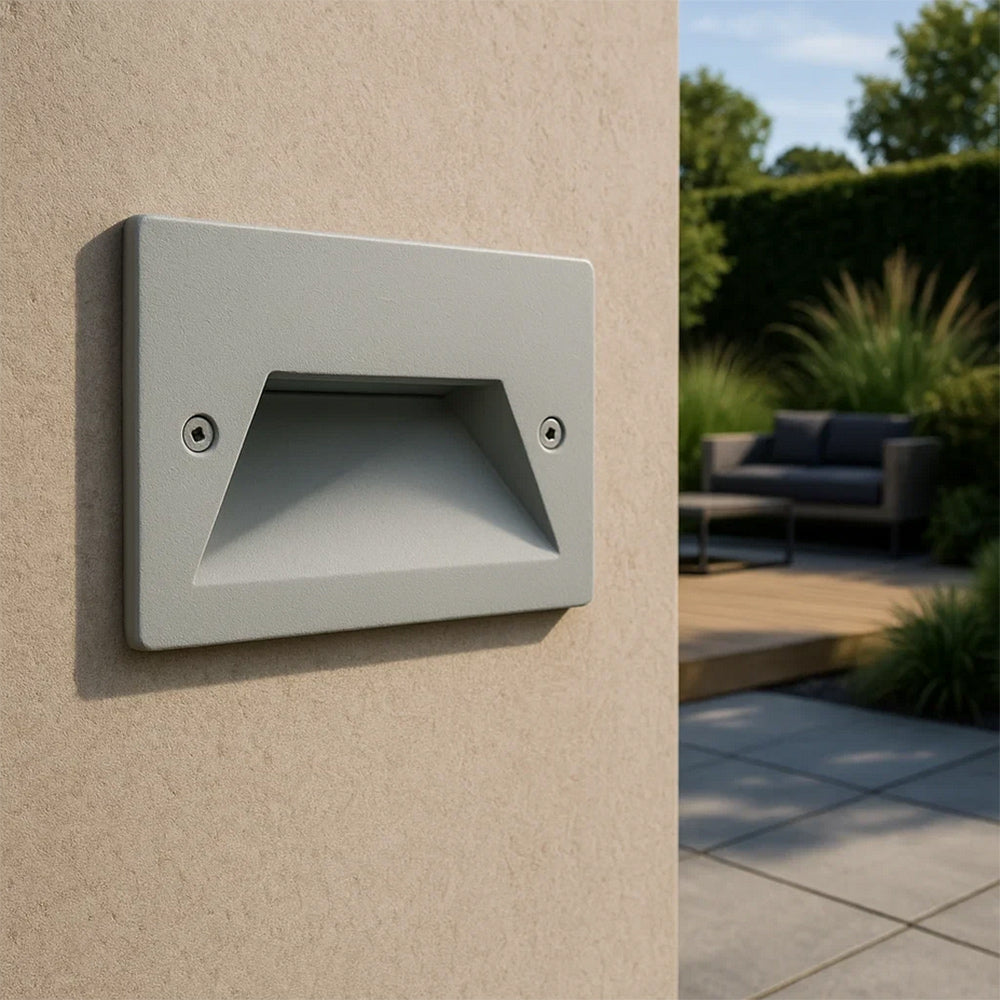 Faretto incasso per cassetta 503 segnapasso 3W CCT con switch IP65 - ambraled