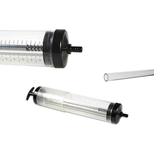 Siringa aspira olio motore per Auto 500 CC con Tubo in PVC da 30 cm - ambraled
