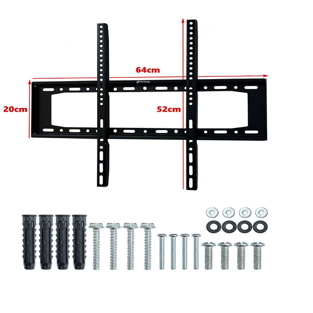 Staffa tv 32” - 80” supporto fisso attacchi vesa 200x200 600x500 mm - ambraled