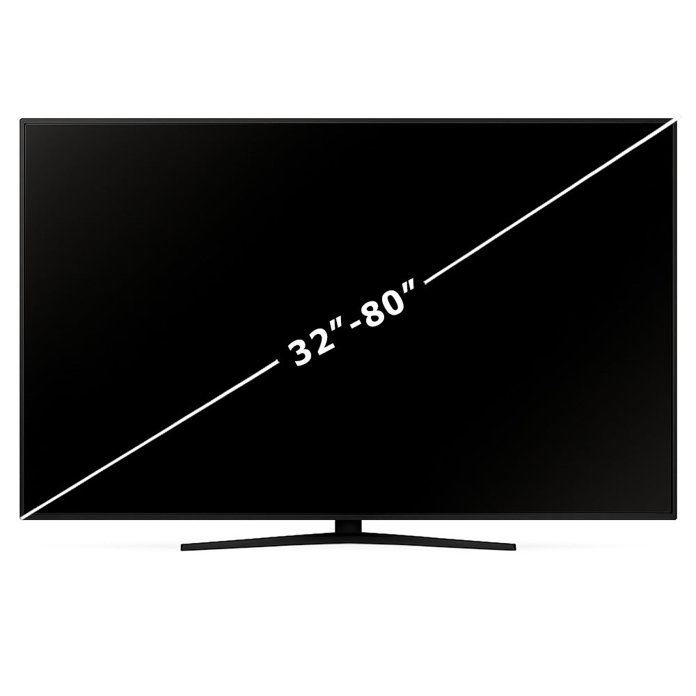 Staffa tv 32” - 80” supporto fisso attacchi vesa 200x200 600x500 mm - ambraled