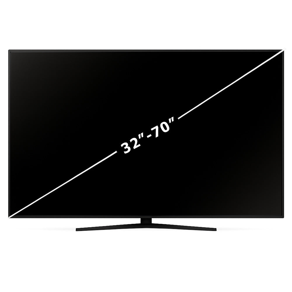 Staffa tv 32'-70” supporto estensibile attacchi vesa 100x100 600x400mm - ambraled