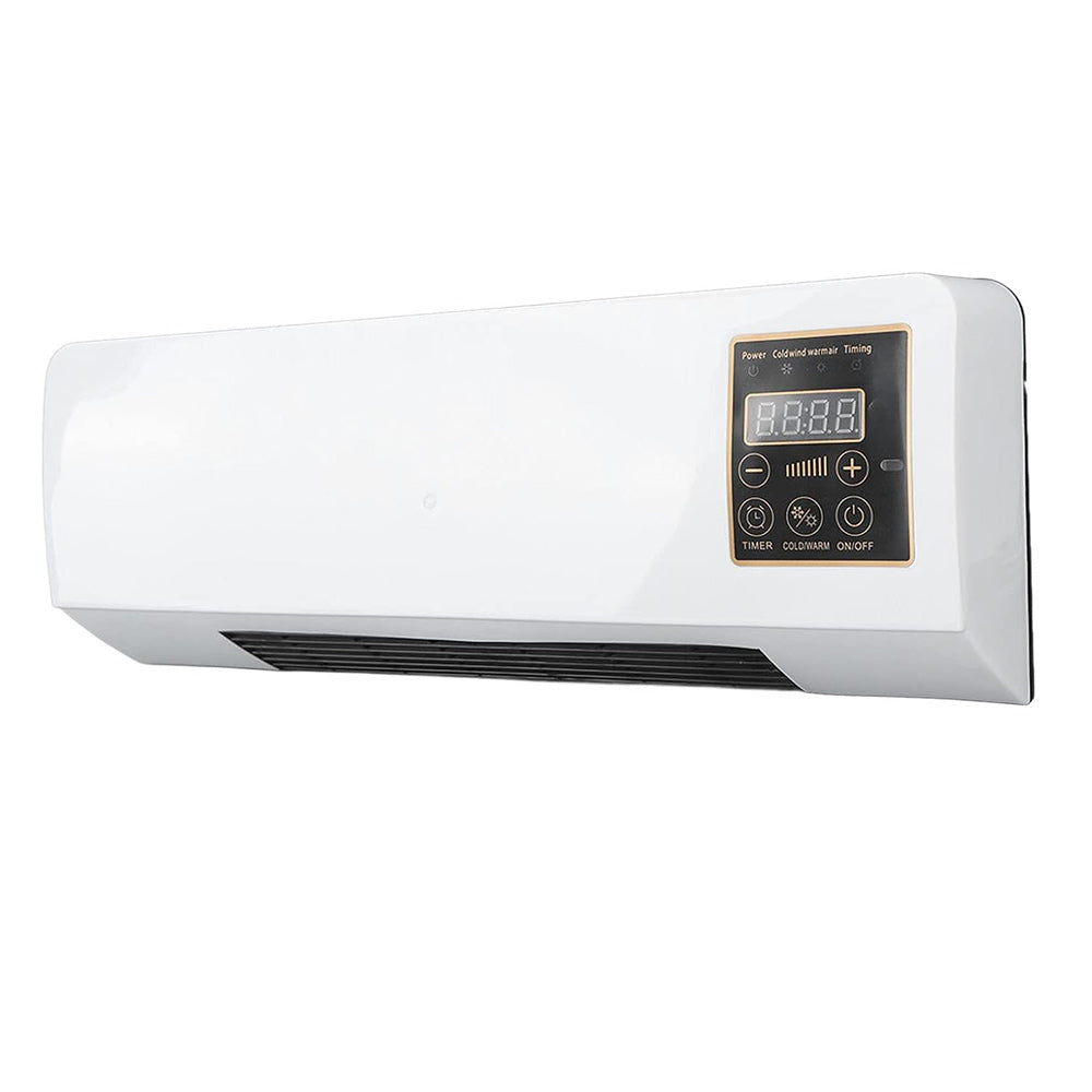 Termoconvettore aria calda fredda 1500W con telecomando caldo bagno - ambraled