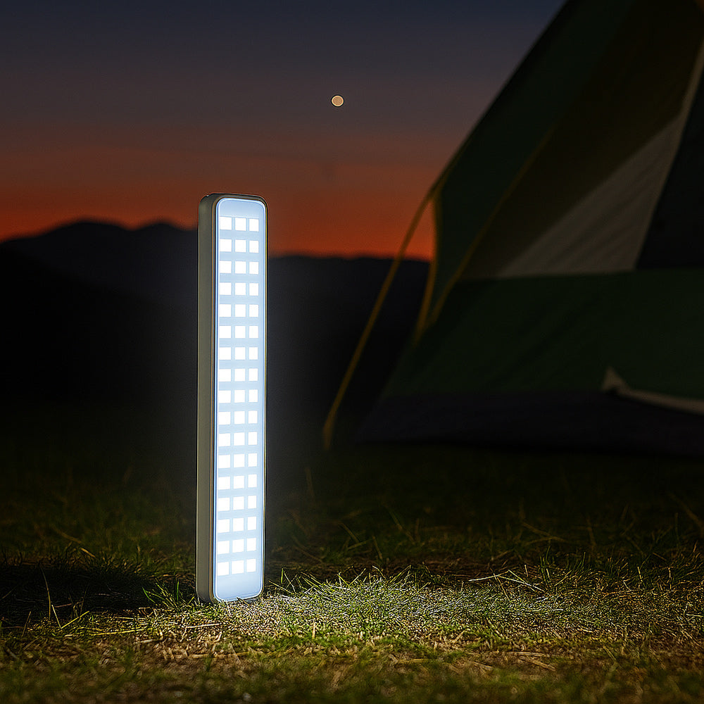 Lampada torcia emergenza ricaricabile USB 30 e 60 led dimmerabile - ambraled