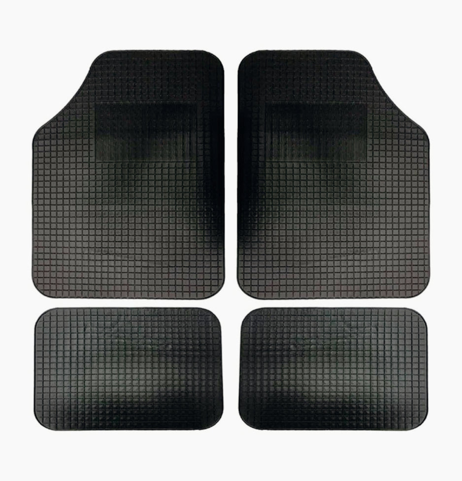Tappetini auto universali 4 pezzi (anteriore/posteriore) antiscivolo - Protezione completa per l’abitacolo