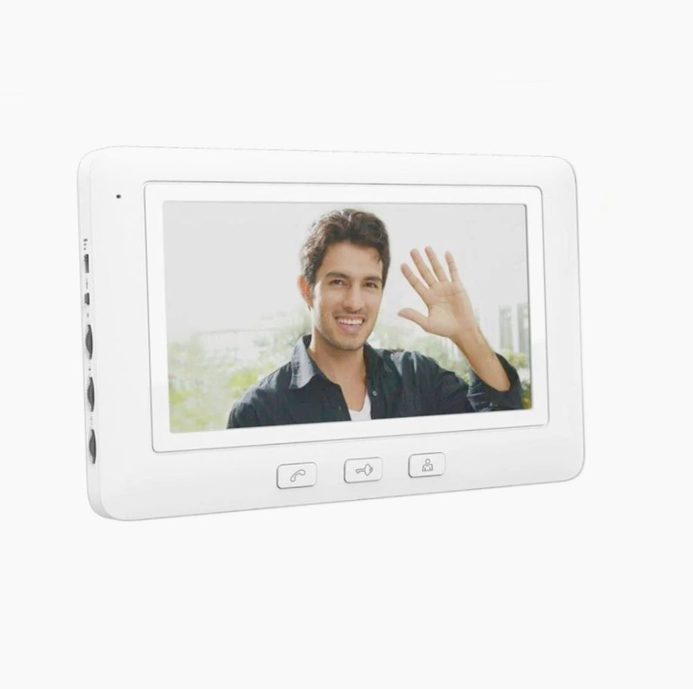 Videocitofono LCD 7” monofamiliare/bifamiliare – 6 fili con connettività App per smartphone