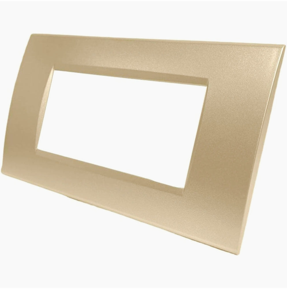 Placchetta Sabbia 3-7 Posti – Compatibile con Living Light Cassetta 503