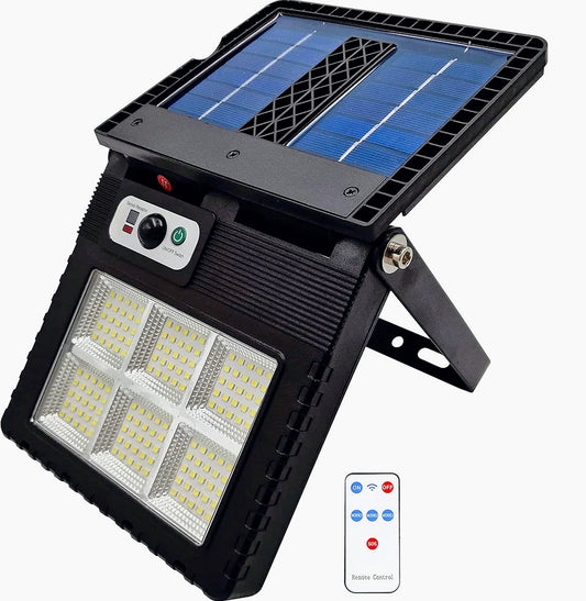 Faro solare 150LED – pannello sensore movimento crepuscolare - ambraled