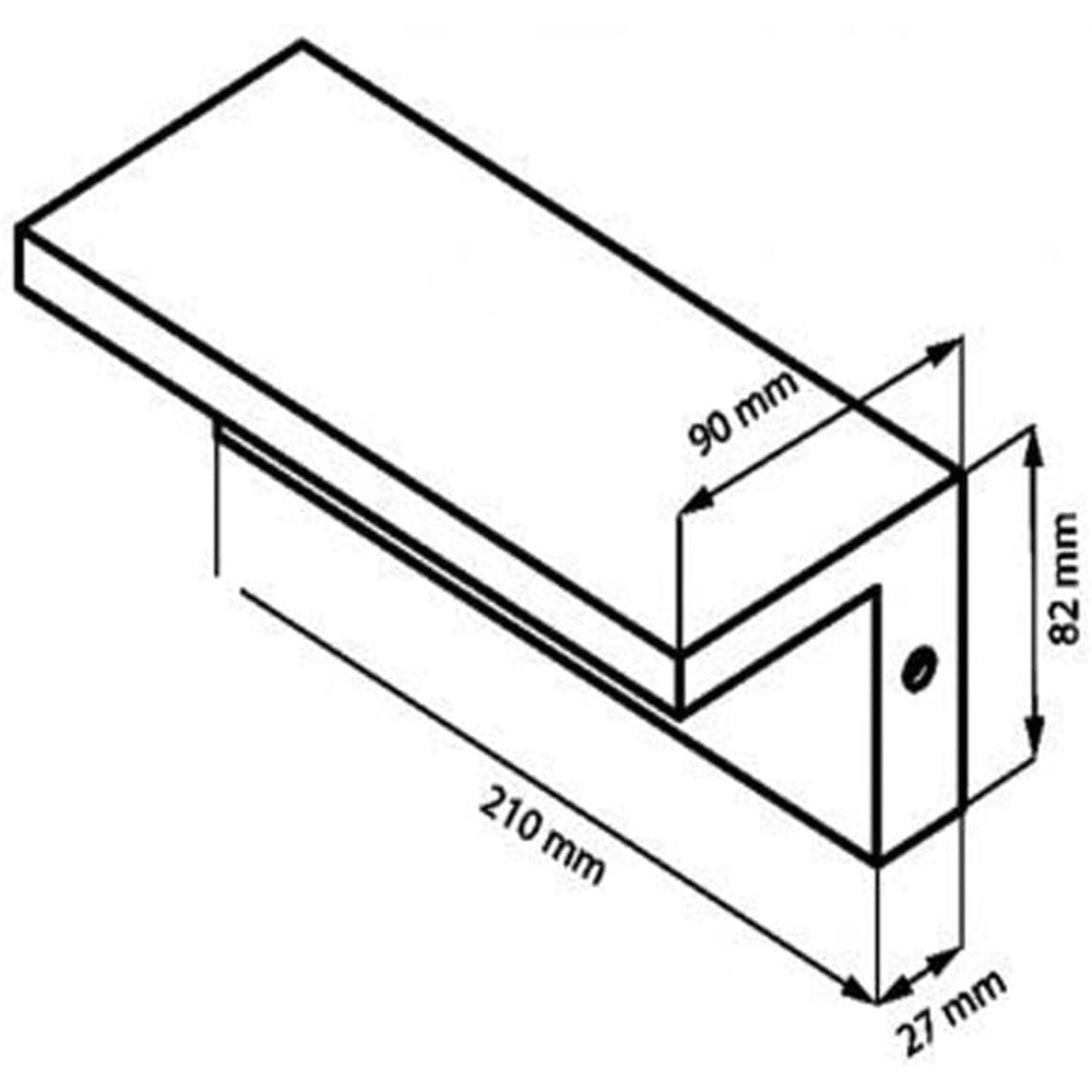 Applique per esterno 10 watt con sensore PIR di movimento IP54