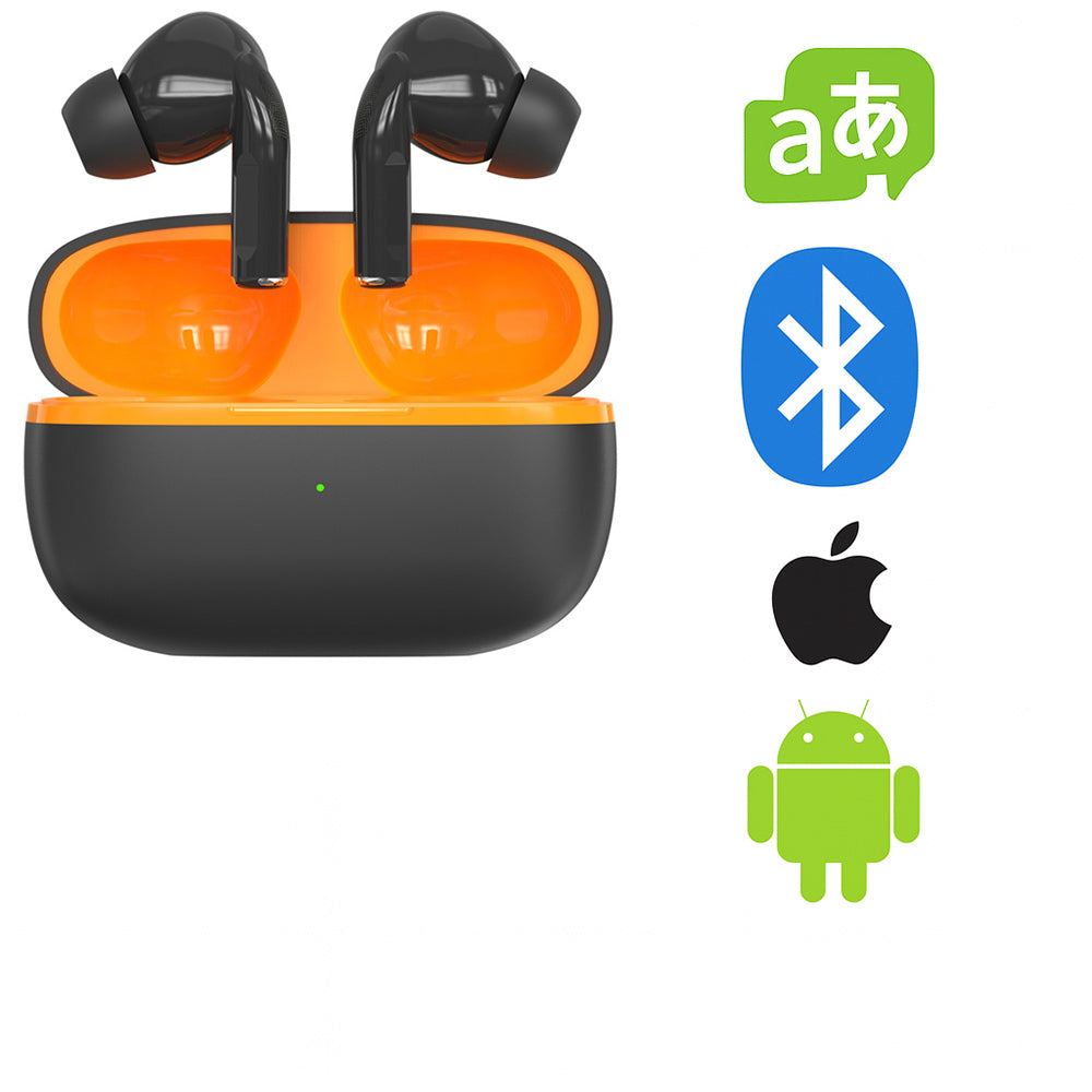 Auricolari bluetooth cuffie per traduzione simulante per cellulari - ambraled