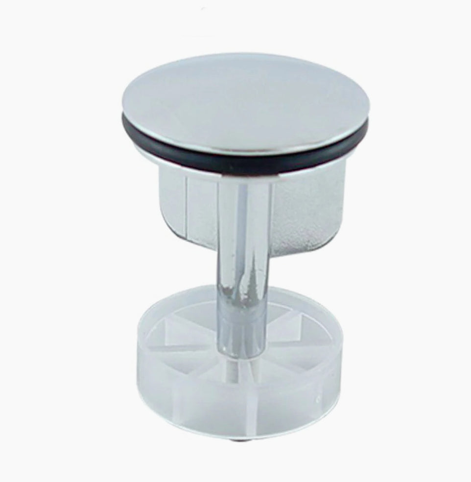 Tappo piletta universale in ottone lucido 40 mm per lavandino e bidet - Chiusura resistente e elegante