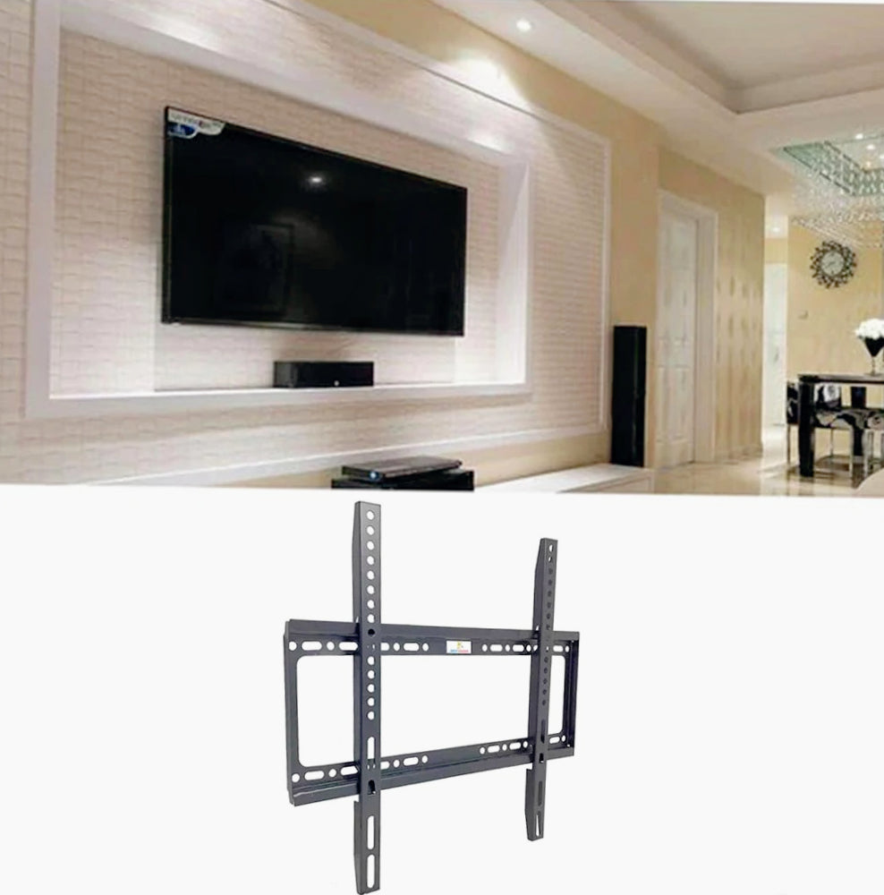 Staffa TV 26"-63" a parete fissa – Compatibile VESA 200-400 mm, montaggio sicuro