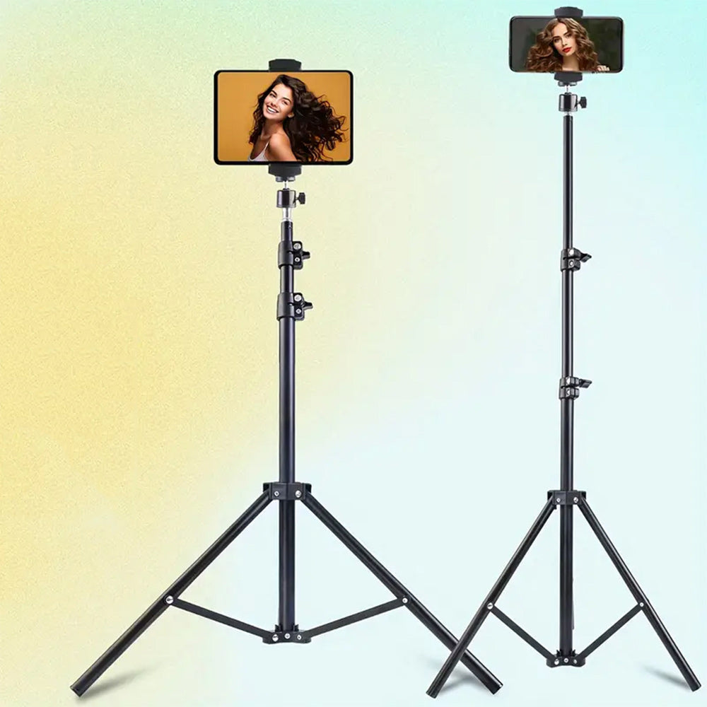 Bastone treppiedi per selfie attacco ¼ cavalletto da 67 a 210 cm - ambraled