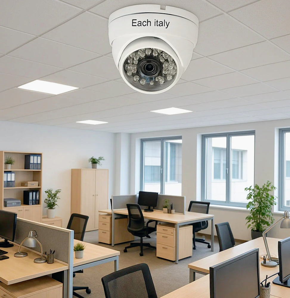 Telecamera dome AHD 3MPX 1080p con lente 3,6mm, 48 LED IR e visione notturna - Sicurezza e sorveglianza interna
