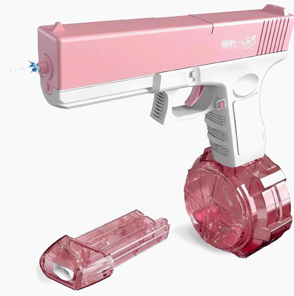 Pistola ad acqua ricaricabile elettrica a batteria – Doppio serbatoio
