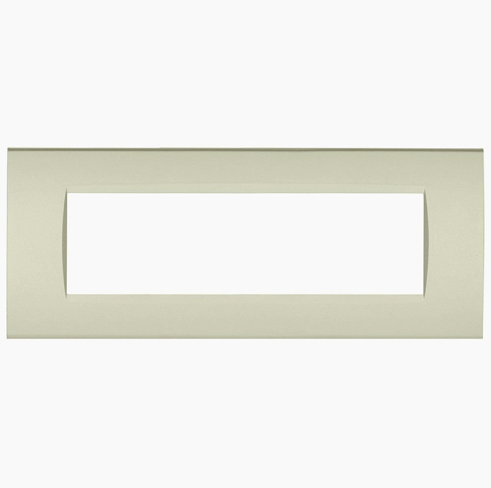 Placchetta Champagne 3-7 Posti – Compatibile con Living Light Cassetta 503