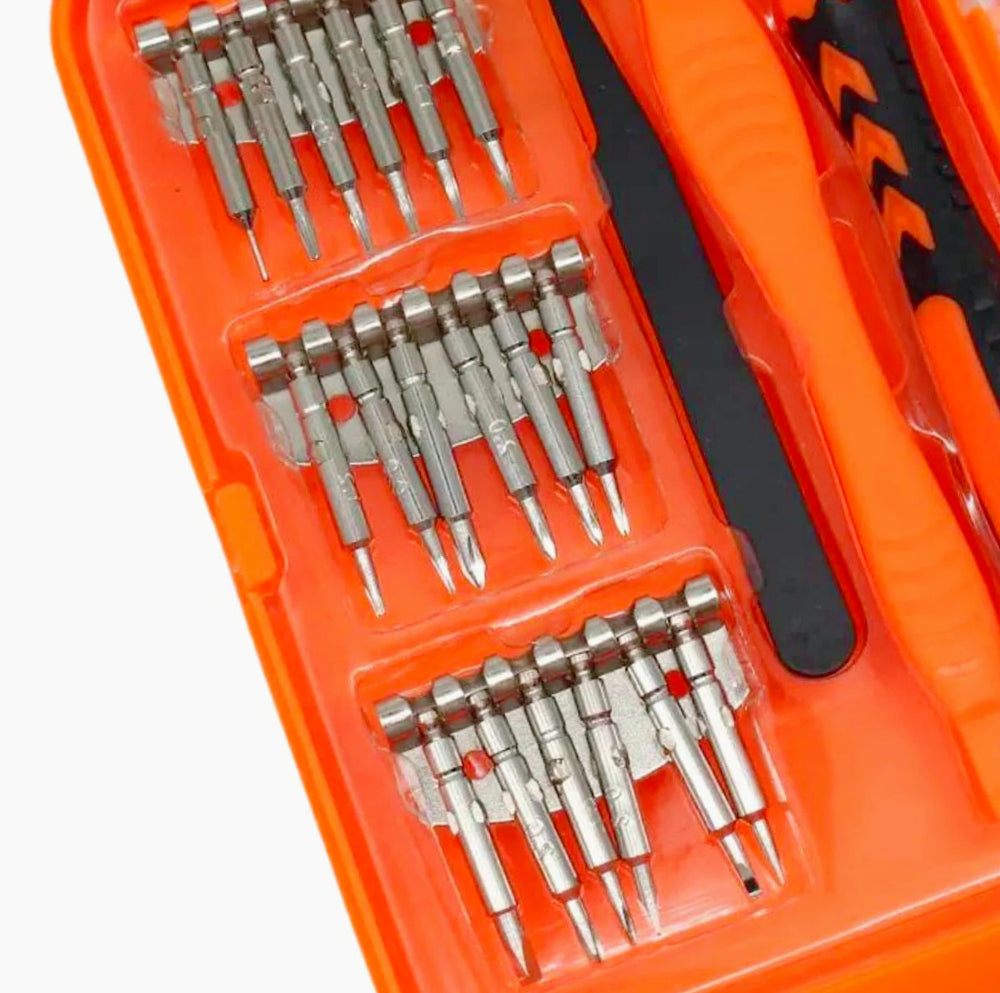 Set 21 cacciaviti magnetici di precisione con custodia, ideali per fai da te - ambraled