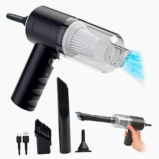 Aspirapolvere mini 2 in 1 – aspira/soffia USB ricaricabile - ambraled