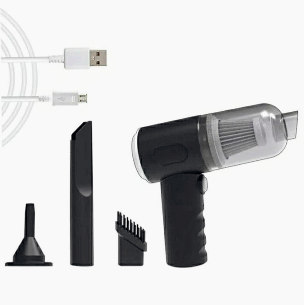 Aspirapolvere mini 2 in 1 – aspira/soffia USB ricaricabile - ambraled