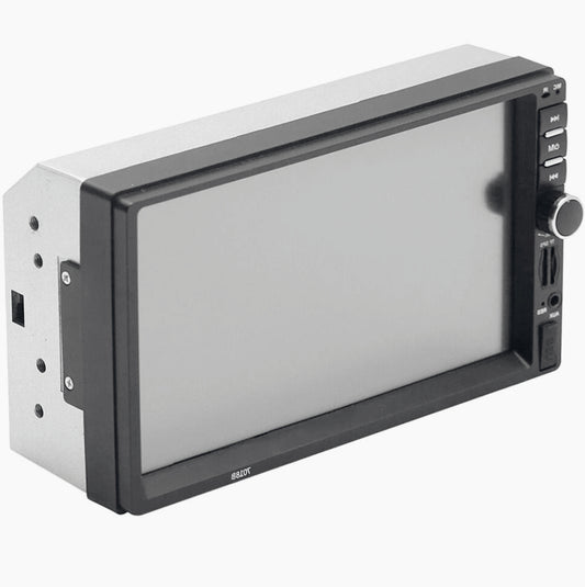 Autoradio 2 DIN 7" touch screen – Bluetooth, USB/TF/SD/AUX, telecomando - ambraled