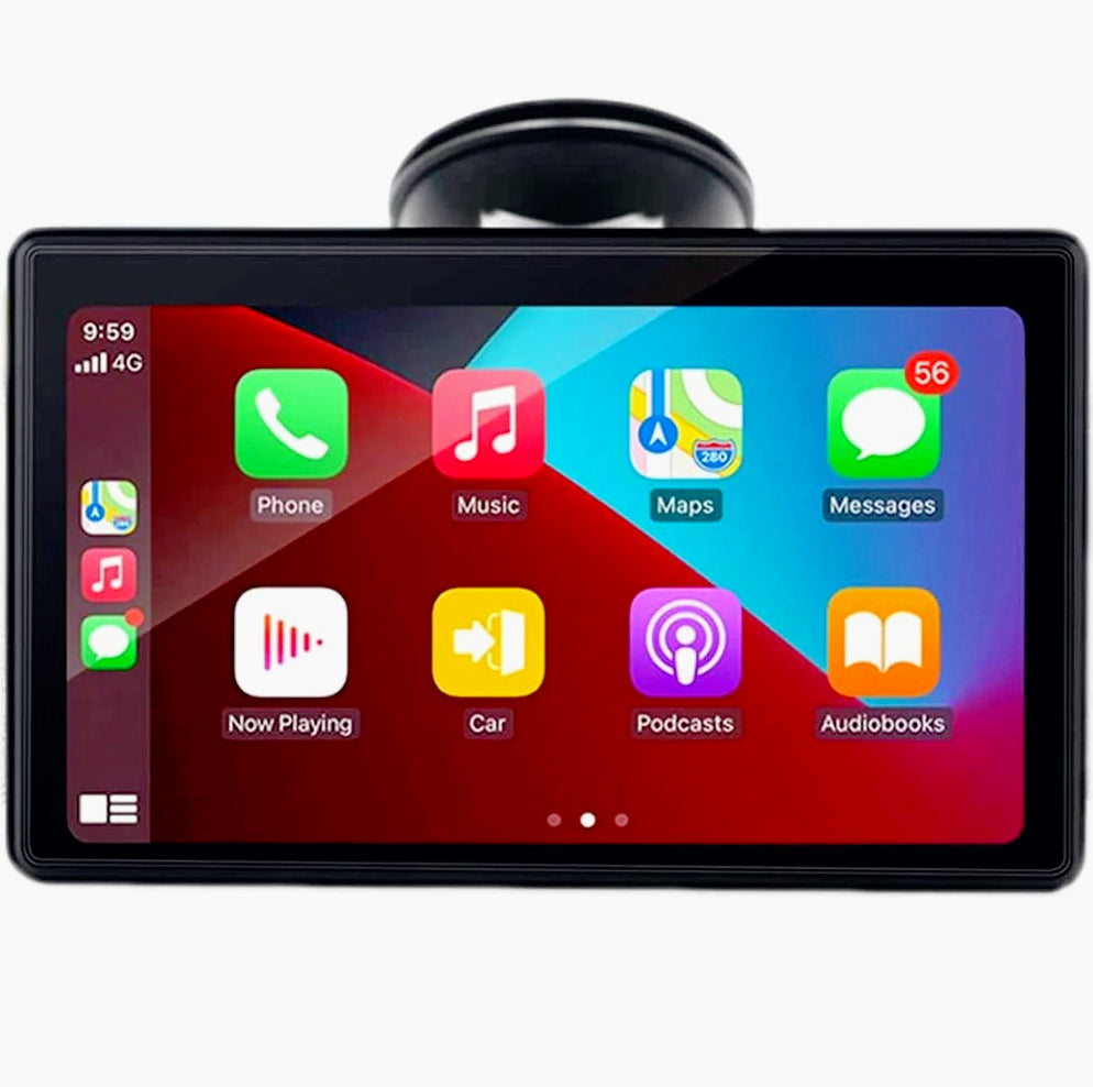 Monitor 7" CarPlay – Bluetooth touchscreen FM/Aux/TF - ambraled