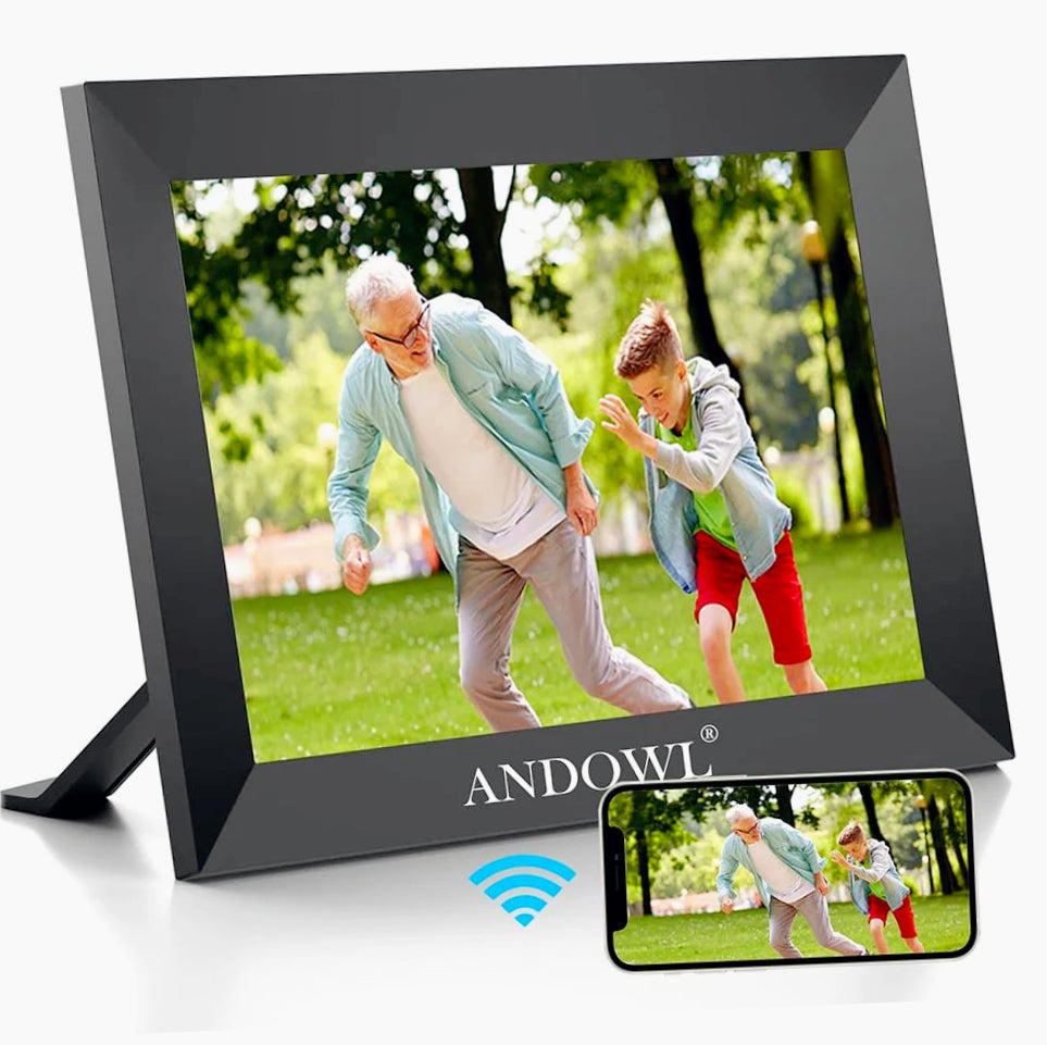 Cornice digitale Wi-Fi HD 11”-16” – touch, audio e rotazione auto - ambraled