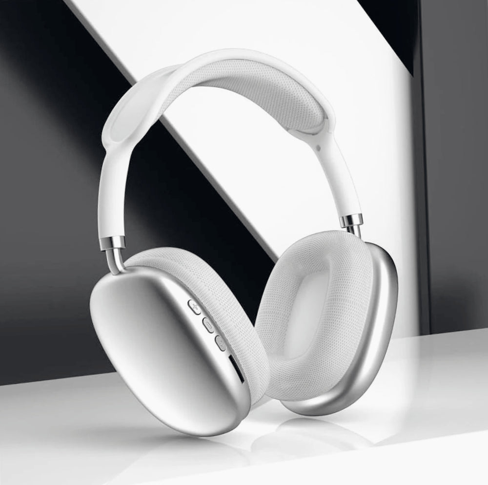 Cuffia Bluetooth ricaricabile – microfono, scheda TF per PC & smartphone - ambraled