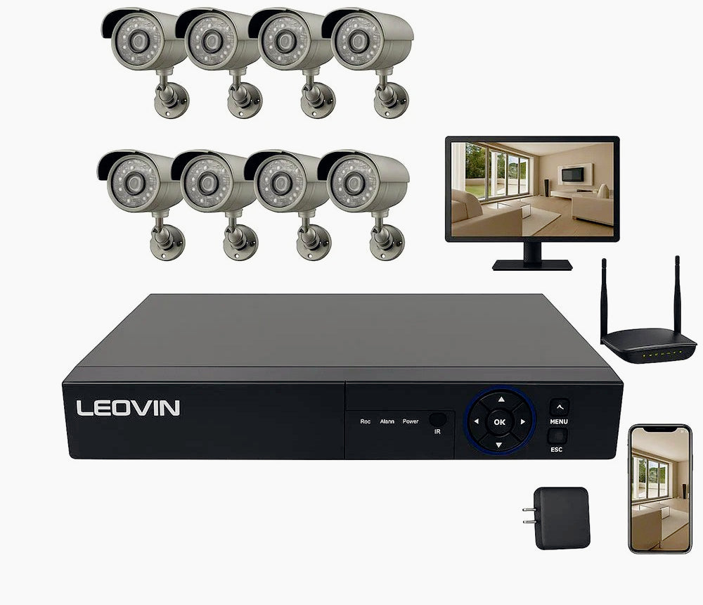 DVR 8 canali 6IN1 – AHD/TVI/CVI Full HD 1080P 5MP videosorveglianza - ambraled