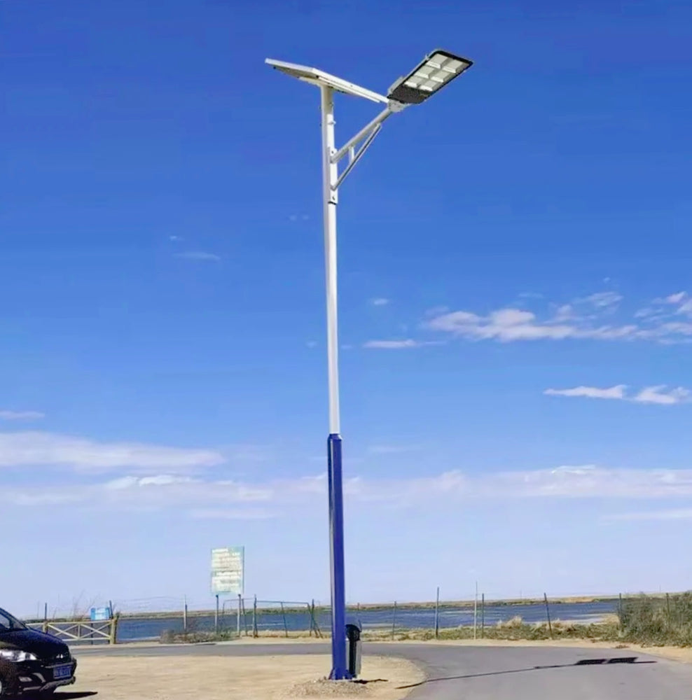 Faro solare LED 400W – telecomando staffa 6500K IP66 - ambraled
