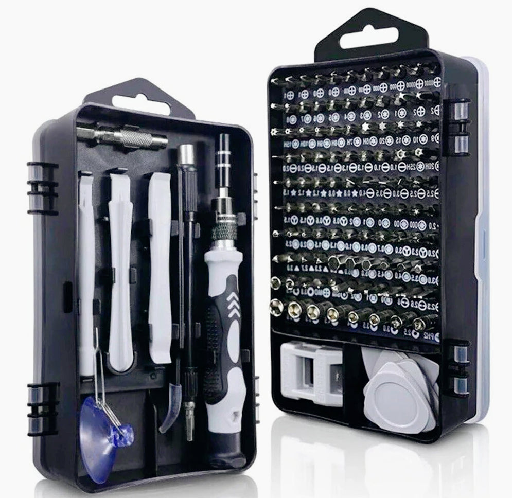 Kit 113 cacciaviti precisione – riparazione cellulare tablet orologio - ambraled